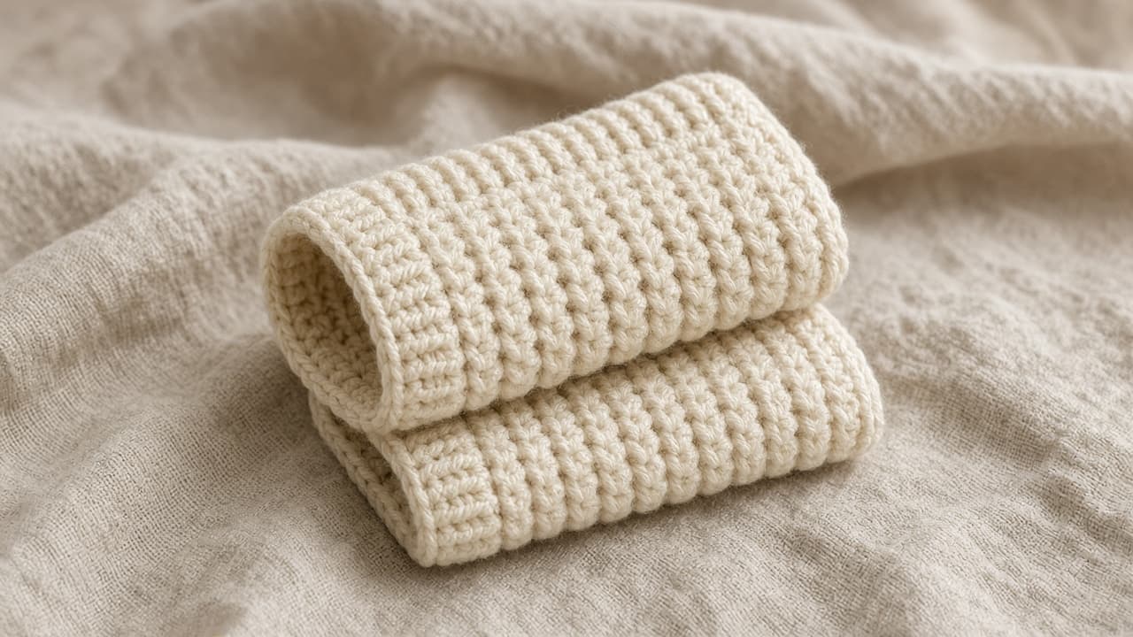 Handmade crochet boot cuffs pair — ZAYUNE Winter Special